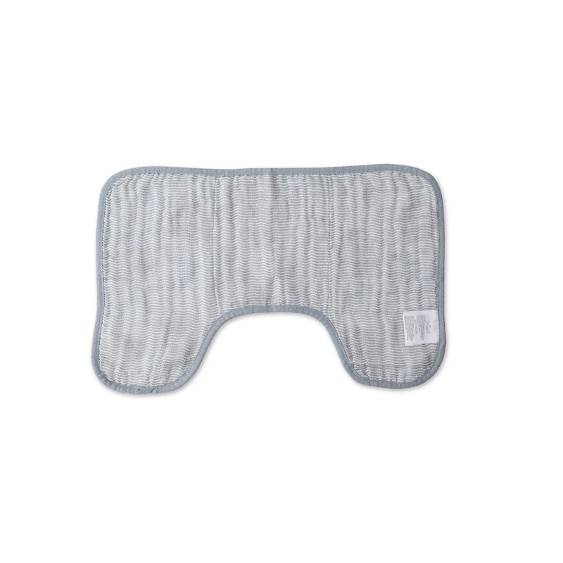 Red Rover - Cotton Muslin Burp Cloth - Peachy