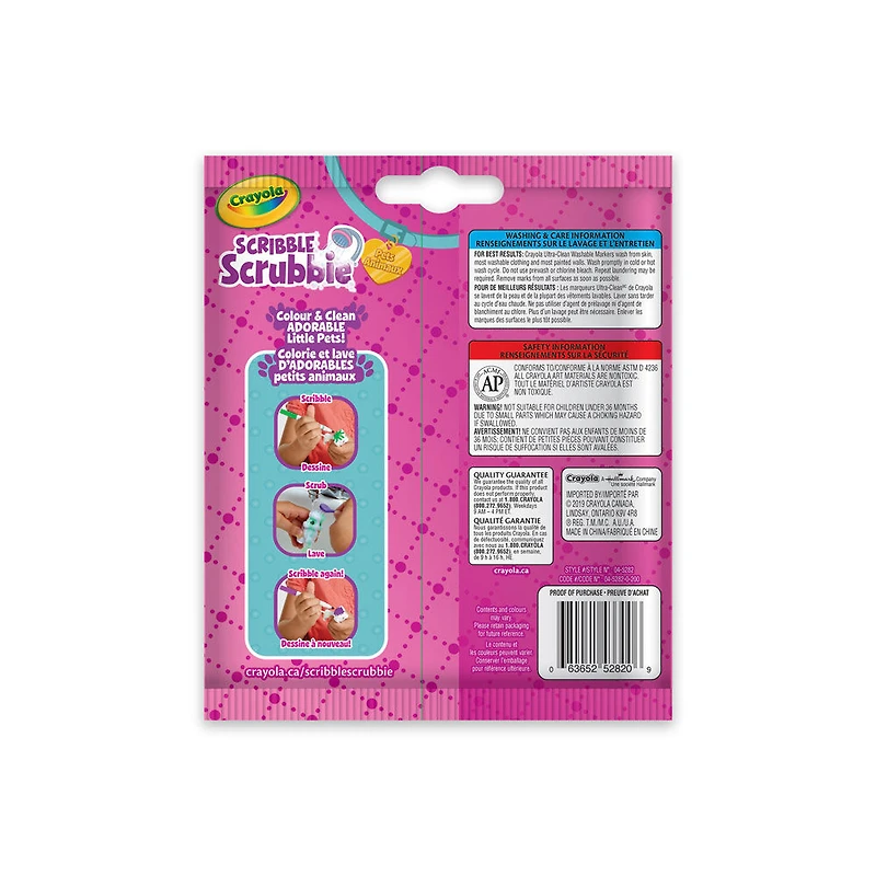 Sac mystère Crayola Scribble Scrubbie