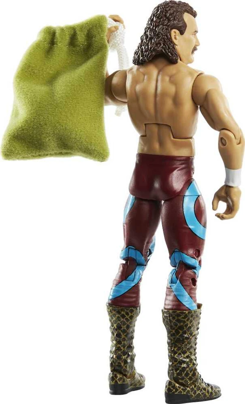WWE - Legends - Collection Elite - Figurine Articulée - Jake "The Snake» Roberts