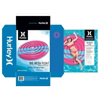 Hurley - Chaise longue gonflable Mesa extra-large pour la piscine