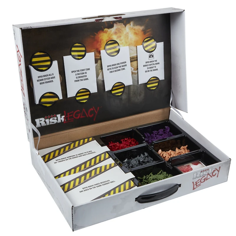 Avalon Hill Risk Legacy, jeu de stratégie et de narration immersive