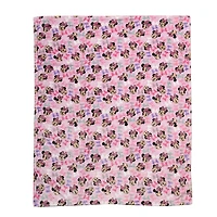 Ensemble de jeté et coussin 2 pièces Disney Minnie Mouse