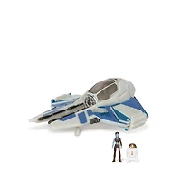 Star Wars Micro Galaxy Squadron 3" Vehicle - Aayla Secura's Jedi Interceptor