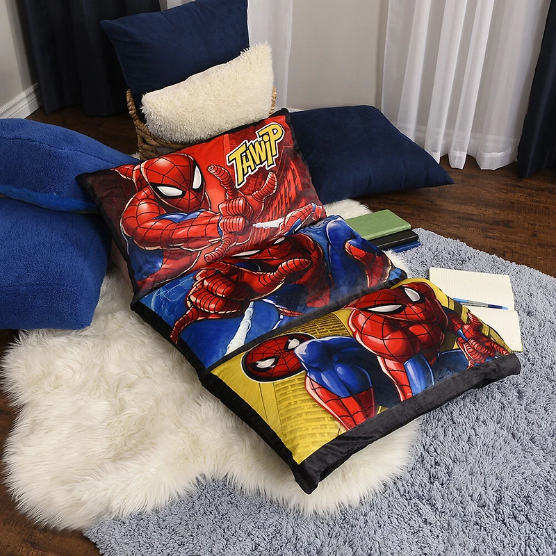 Marvel Spider-Man 3 Piece Pillow Lounger Cover