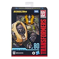 Transformers Studio Series 80, figurine Brawn classe Deluxe de 11 cm du film Transformers : Bumblebee