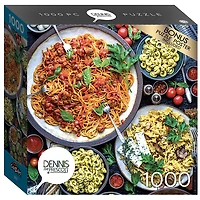 Cra-Z-Art - Dennis Prescott 1000pc Puzzle Assortment - Pasta Goodness