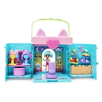 Gabby's Dollhouse, Coffret de jeu transportable Dressing arc-en-ciel avec poupée Gabby