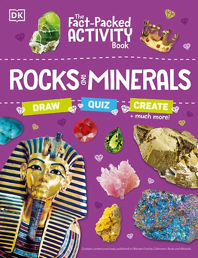 The Fact-Packed Activity Book: Rocks and Minerals - Édition anglaise