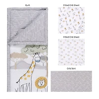 Trend Lab Tanzania 4 Piece Crib Bedding Set