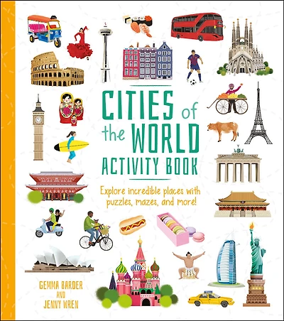Cities Of The World Activity Book - Édition anglaise