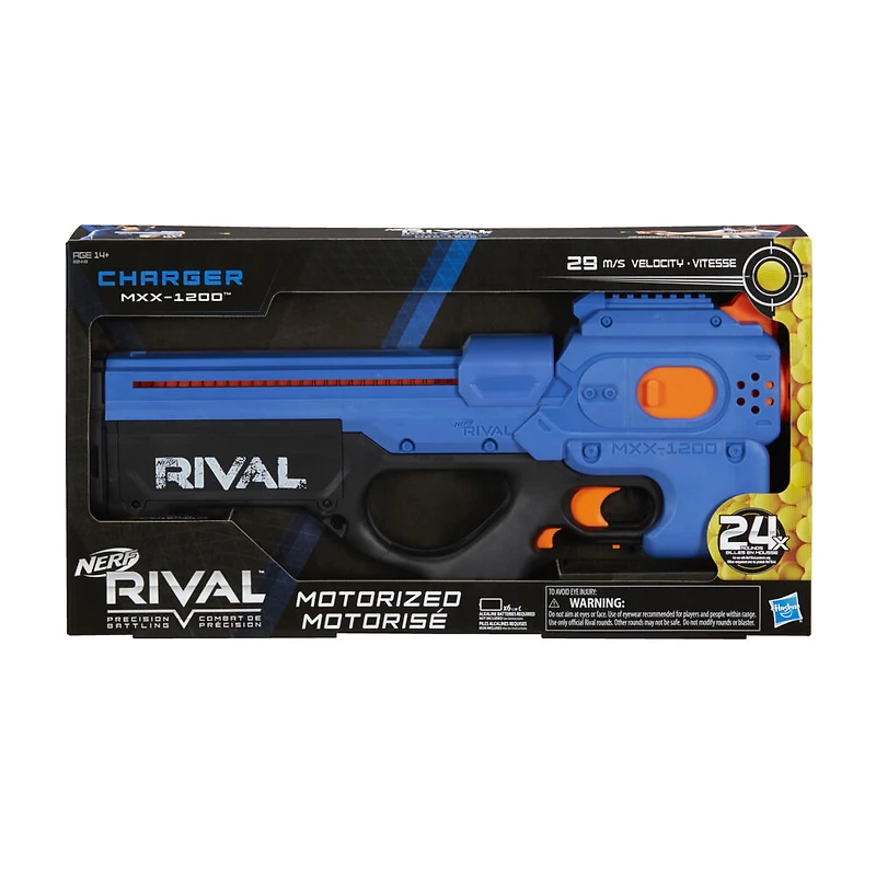 Blaster motorisé Nerf Rival Charger MXX-1200