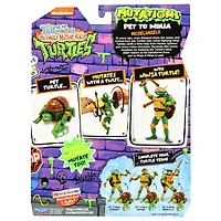 Tales of Teenage Mutant Ninja Turtles: Mutations Deluxe Michelangelo Pet to Ninja Figure