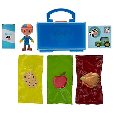 Blippi - Boîte à lunch avec figurines mystères de luxe de 7,6 cm