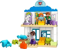 LEGO DUPLO Town First Time Visit with the Doctor Office Building Toy - Playset for Preschool Kids - 10449