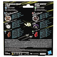Beyblade X and Star Wars Collab The Mandalorian 3-60F vs. Moff Gideon 3-80N Multipack Set