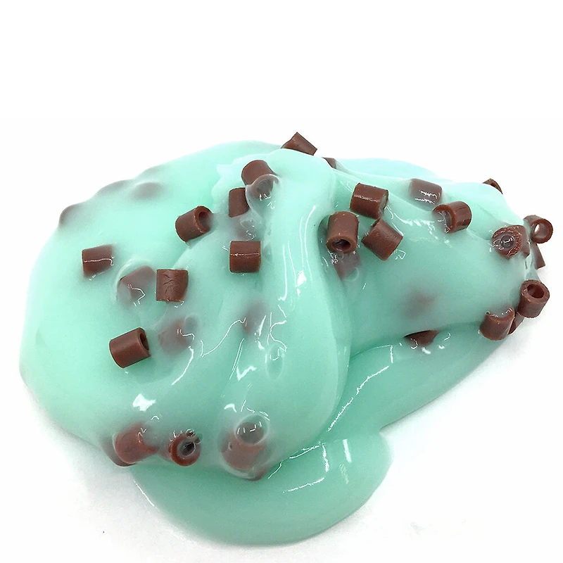 Nickelodean Ice Cream Slime - Pépites Á La Menthe
