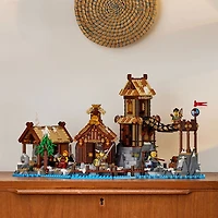 LEGO Ideas Le village viking 21343 Ensemble de construction pour adultes (2 103 pièces)