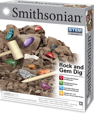 Smithsonian Rock and Gem Dig