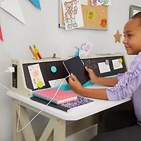 Little Tikes 2-in-1 Chalkboard Desk