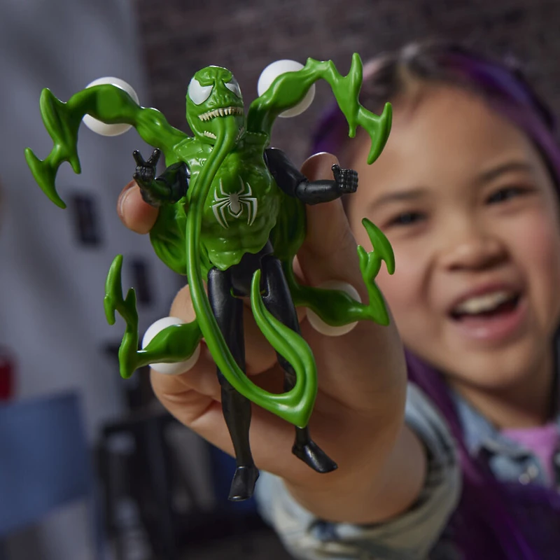 Marvel Spider-Man VenomVersus Epic World of Action Miles Morales Deluxe Figure