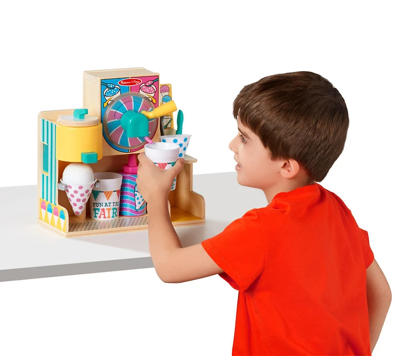 Melissa and Doug - Fun At the Fair-Snow-Cone and Slushie Play set