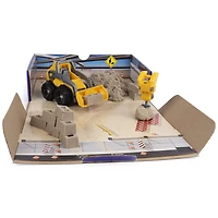 Kinetic Sand, Coffret Camion pour creuser et démolir avec 454 g de Kinetic Sand