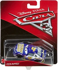 Disney Pixar - Les Bagnoles - Véhicule Jack DePost. - Édition anglaise
