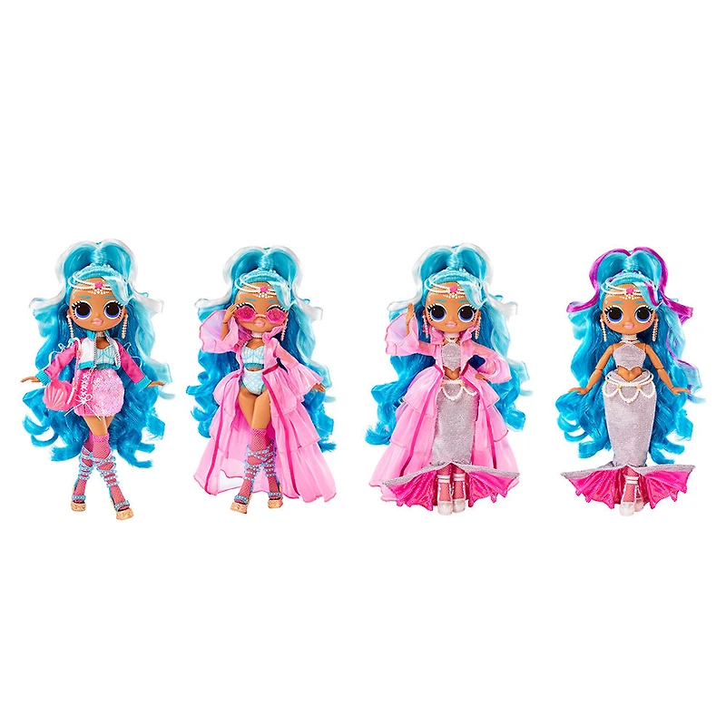 Poupée-mannequin LOL Surprise OMG Queens Splash Beauty avec 125+ styles de mode à agencer et associer
