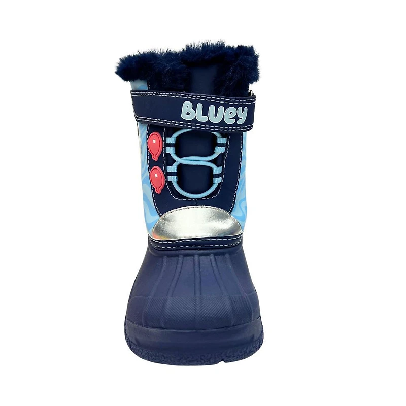 Bottes de neige bleues 