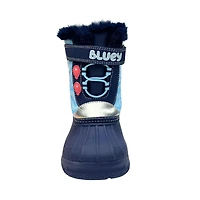 Bottes de neige bleues 