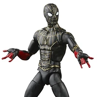 Marvel Legends Series Spider-Man costume noir et or, figurine de collection - Notre exclusivité