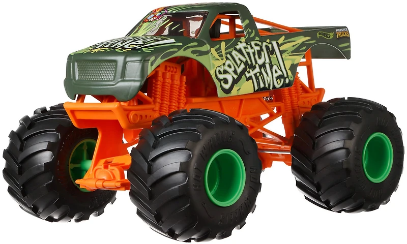 Hot Wheels - Monster Trucks - Véhicule Splatter Time