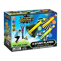 Stomp Rocket avec 3 avions Stunt - Édition anglaise
