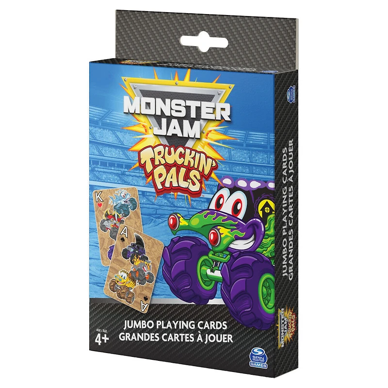 Monster Jam, Grandes cartes à jouer