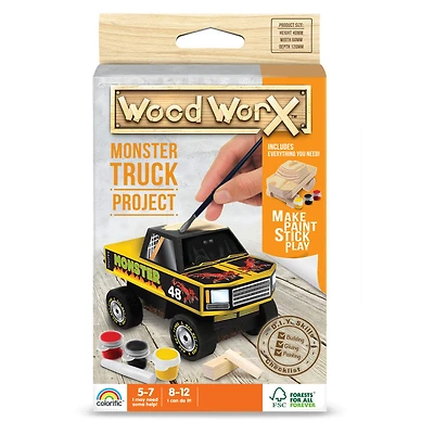 Mini camion monstre Wood WorX