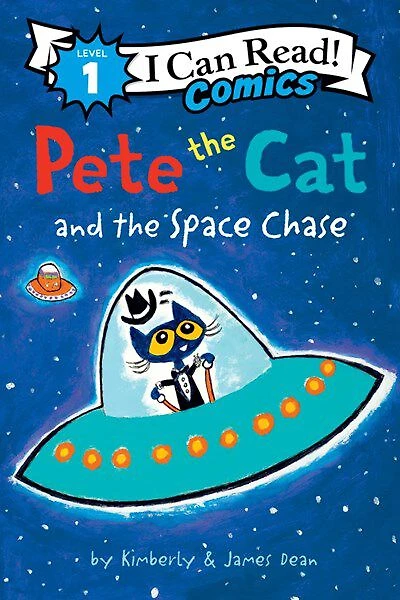 Pete the Cat and the Space Chase - Édition anglaise