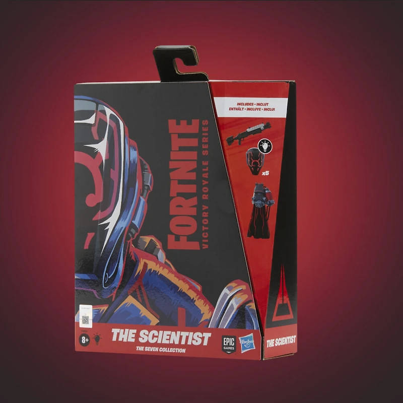 Fortnite Victory Royale Series, figurine de collection articulée The Seven Collection: The Scientist