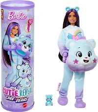 Barbie-Poupée Barbie Cutie Reveal Bisounours-avec 10surprises