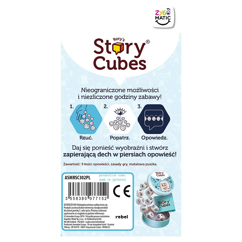 Zygomatic - Rory'S Story Cubes - Action - Multilingue