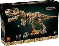 LEGO Jurassic World Les Fossiles de Dinosaures : le Tyrannosaurus Rex, Ensemble de Construction de Modèle Réduit, Modèle de Collection 76968