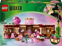 LEGO Wicked Glinda & Elphaba's Dormitory Collectible Toys, Kids Witch Toys with Mini Glinda Doll, 75683