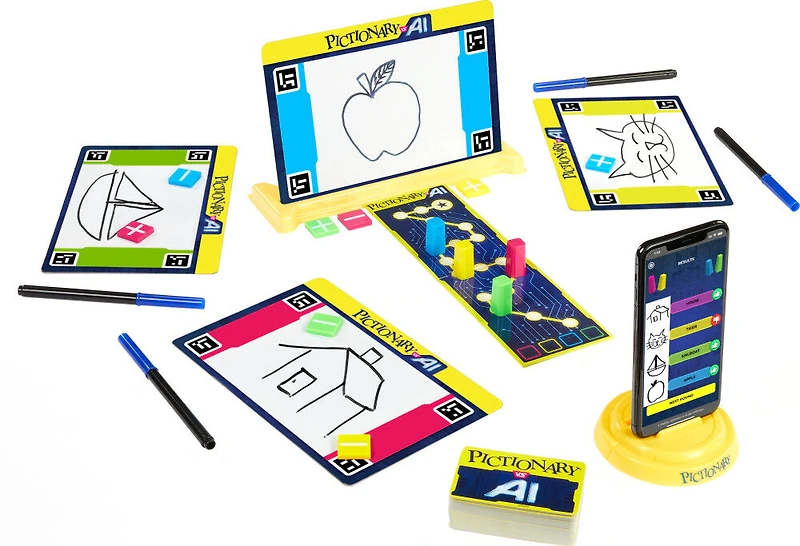 Pictionary vs IA - Jeu familial pour enfants, adultes, soirées de jeux