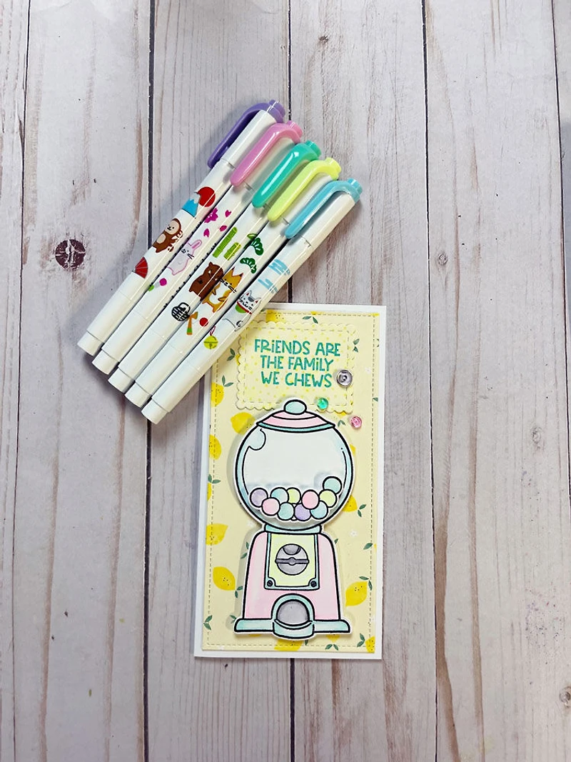 Zebra Mildliner Pet-It Animal 5Pk Assorted Highlighter