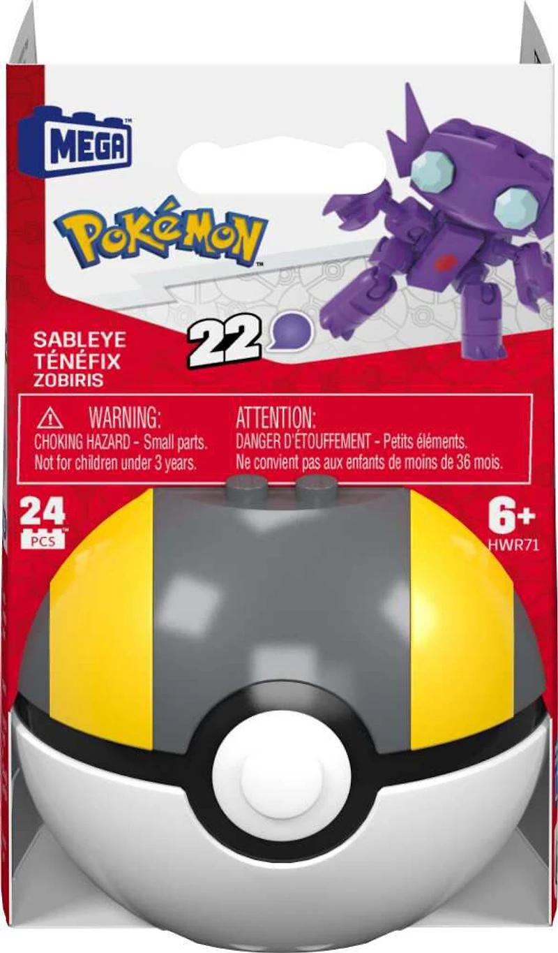 MEGA Pokémon Figurine articulée Ténéfix, 24pièces