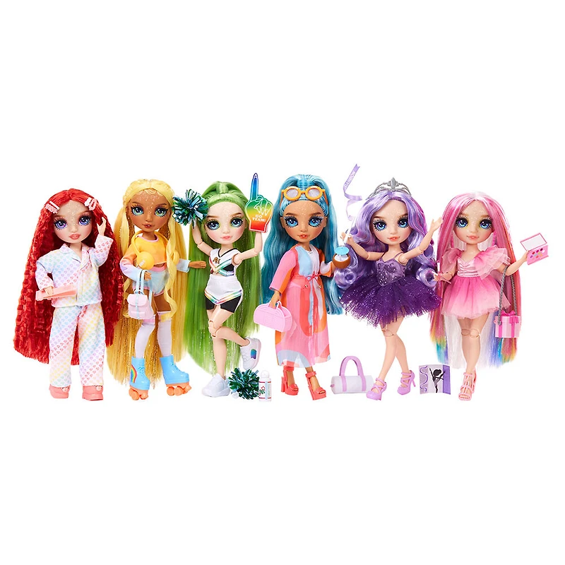 Panoplie de mode Rainbow High - thème de rallye sportif