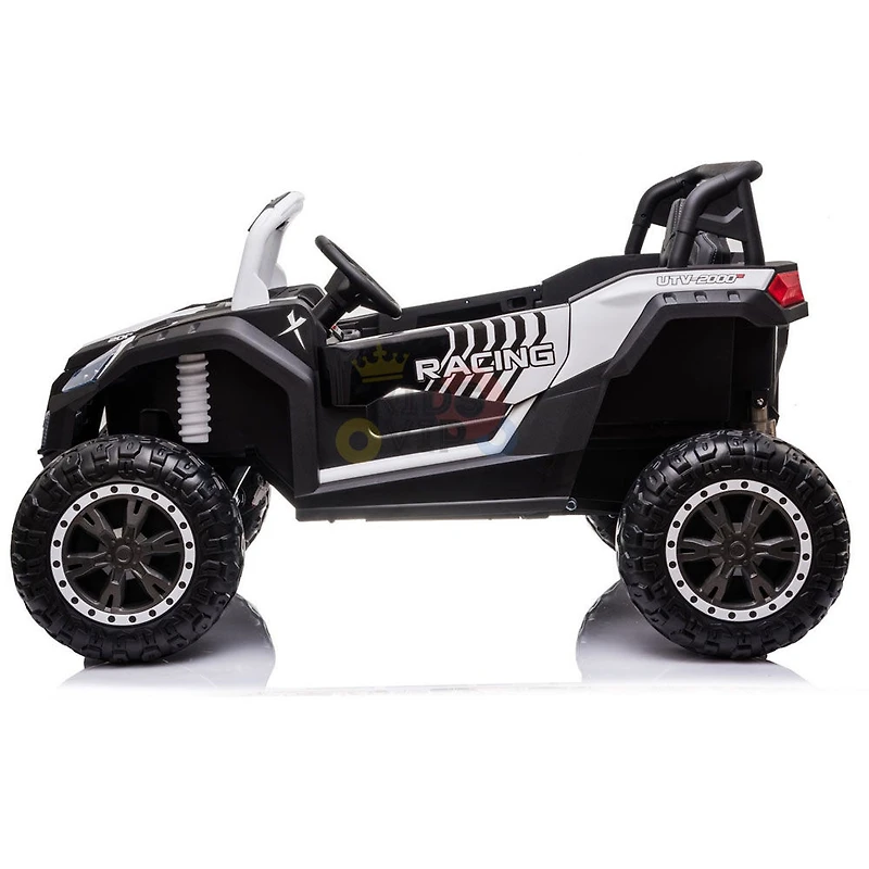 KidsVip 24V Blade BT Edition Buggy/UTV W/RC - Blanc - Édition anglaise