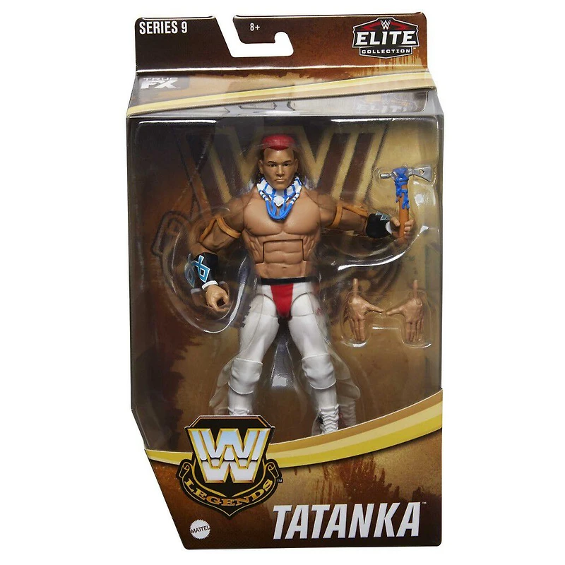 WWE Legends Tatanka Elite Collection Action Figure - English Edition - R Exclusive