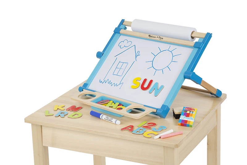 Melissa & Doug - Double-Sided Magnetic Tabletop Easel
