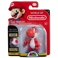 Nintendo - Figures Monde de Nintendo - Yoshi Rouge avec Oeuf