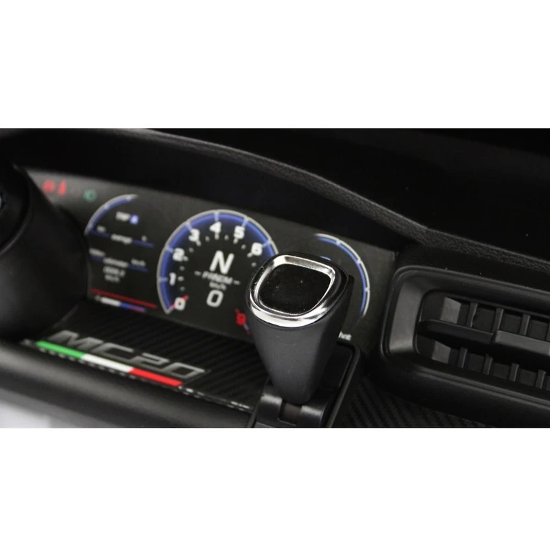 KidsVip 24V Maserati MC20 105W W/RC- White - English Edition